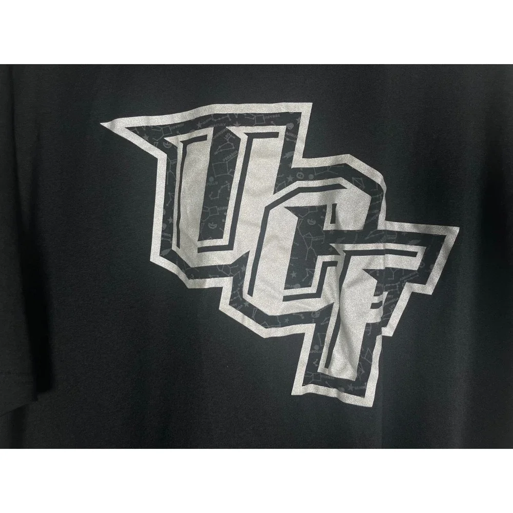 Nike Central Florida Knights Men's Dri Fit Short Sleeve T Shirt Black Size XXL
